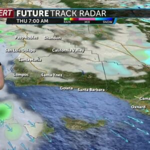 Next pulse of rain arrives Wednesday afternoon