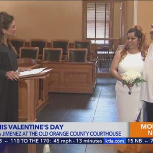 Los Angeles, Orange counties offering walk-in wedding ceremonies for Valentine's Day