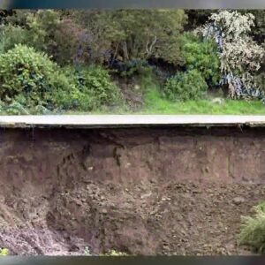 Santa Barbara's Mountain Drive closed indefinitely while repairs are made to roadway on ...
