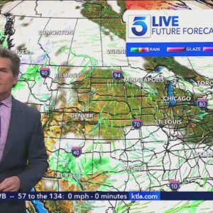 Pair of very different storms headed to Southern California