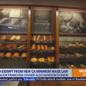 Panera Bread exempt from following California’s new minimum wage law