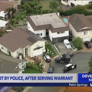 Police shoots person while serving warrant in Orange County