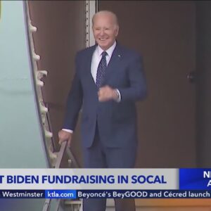 President Biden fundraising in Southern California