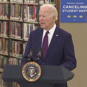 President Biden gives remarks from Culver City