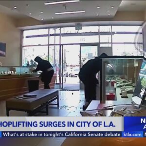 Report: Shoplifting cases soar in Los Angeles