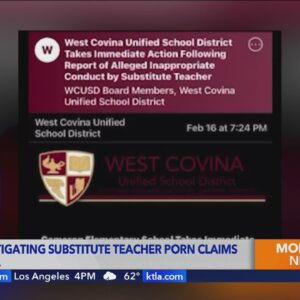 Substitute teacher not arrested after allegedly being caught watching porn in class by students 