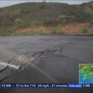 The latest storm has some residents in Rancho Palos Verdes worried about mudslides and debris flow