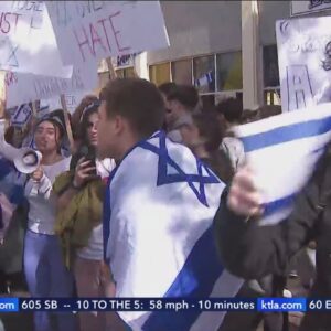 Students protest alleged antisemitic incidents in classrooms