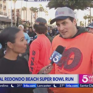 A super tradition continues in Redondo Beach with the 46th annual Redondo Beach Super Bowl Run