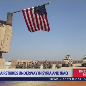 US strikes in Iraq, Syria, retaliating for fatal drone attack