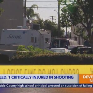 Authorities investigating deadly shooting in travel trailer in Whittier