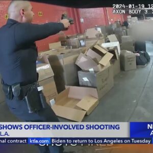 Video of police shooting in downtown Los Angeles released