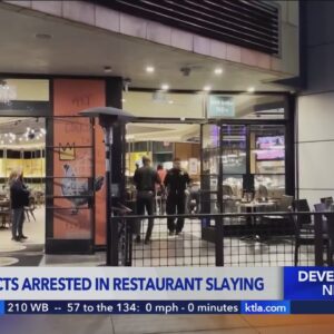 2 suspects arrested in targeted, fatal shooting at L.A. Live restaurant