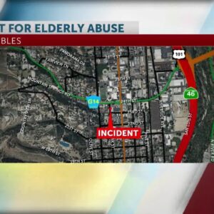Man arrested in Paso Robles for abuse of his elderly father Monday morning