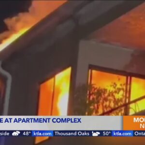 Devastating fire displaces residents at Lomita apartment building