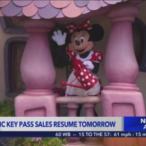 Disneyland to resume Magic Key pass sales