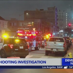 Fatal downtown Los Angeles shooting investigation