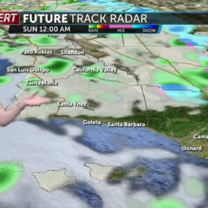 Friday will be cloudier with rain chances at night