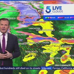 Flood watches, winter warnings part of Southern California Easter weekend washout