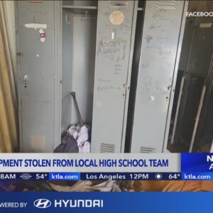 Orange County high school baseball team devastated after thieves steal all equipment