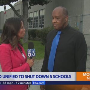Inglewood's mayor discusses public school closures