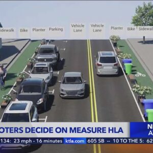 L.A. voters head to polls decide on Measure HLA