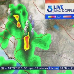 Lightning strikes prompt beach closures across Southern California