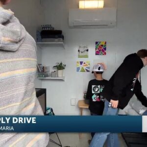 Local kids host supply drive for Dignity Moves’ Hope Village