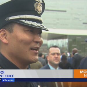 Mayor Bass to swear in LAPD interim Chief Dominic Choi