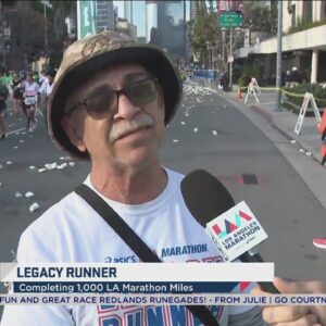 Meet 'Legacy Ivan' who has run 1,000 miles of the L.A. Marathon