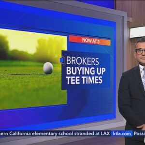 Online brokers jacking up golf tee times in L.A.