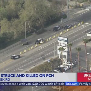 Pedestrian hit and killed on PCH in Malibu