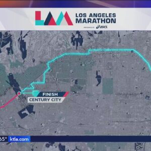 Preparations for Sunday's L.A. Marathon well underway