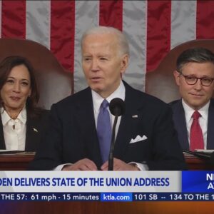 President Biden delivers State of the Union address