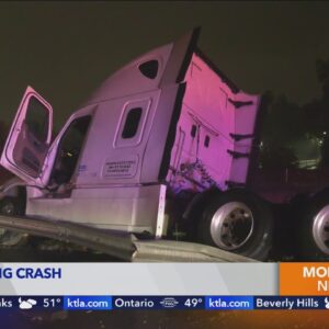 Racing drivers involved in overnight crash on 215 Freeway: CHP 