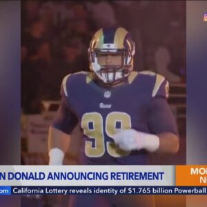 Rams' Aaron Donald announces retirement