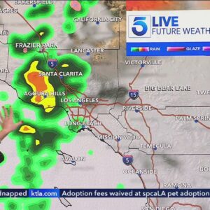 Showery Saturday morning coming for Southern California on first weekend of spring