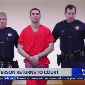 Scott Peterson returns to court