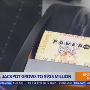 Still climbing: Powerball jackpot increases to $935 million