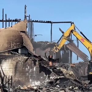 Sunkist packing house fire update