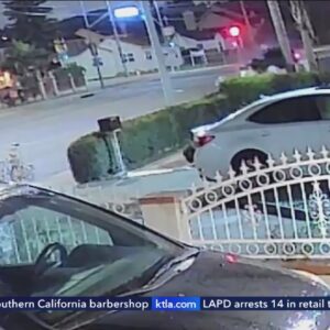 Surveillance video shows violent DUI crash that killed 3 in Pomona