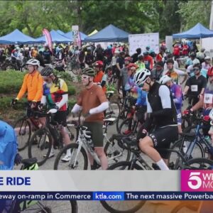 ‘Finish the Ride’ event at Griffith Park raising awareness about street safety in Los Angeles