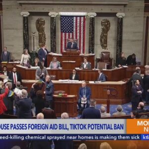 House passes billions in aid for Ukraine, Israel after months of struggle; votes for possible TikTok