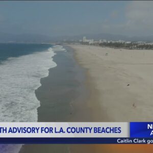 Public Health issues ocean water quality warnings for all L.A. County beaches