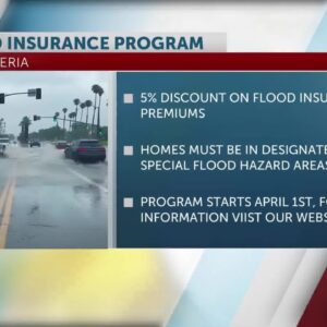 Carpinteria properties in flood-prone areas eligible for insurance discount starting April 1