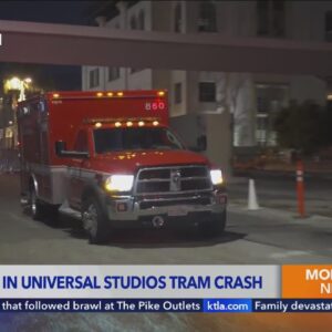 15 injured in Universal Studios tram crash