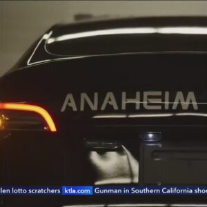Anaheim police debut Tesla patrol cars in pilot program