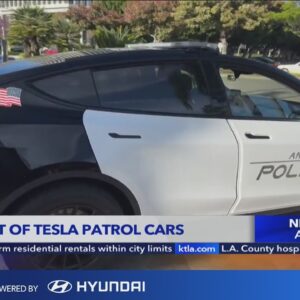 Anaheim Police Department introduces Tesla patrol vehicles