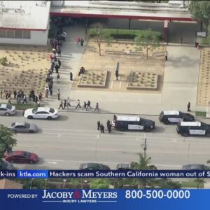 No credible threat found after bomb scare at Southern California middle school