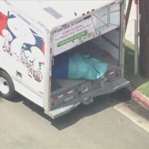 Body found inside stolen U-Haul truck in L.A.